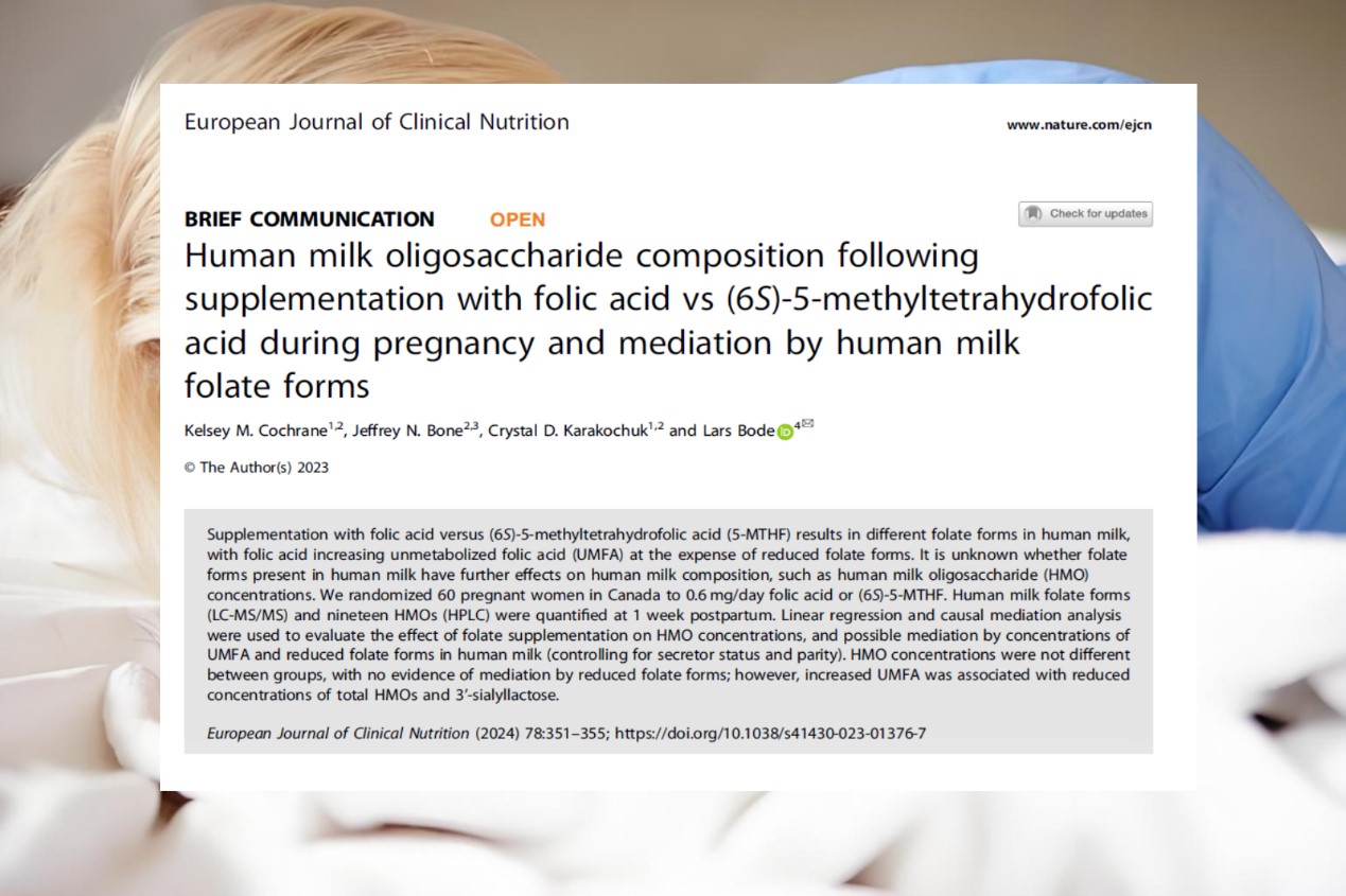 Når folat oppfyller koden for morsmelk – små detaljer i prenatal tilskudd kan forme babyens immunitet